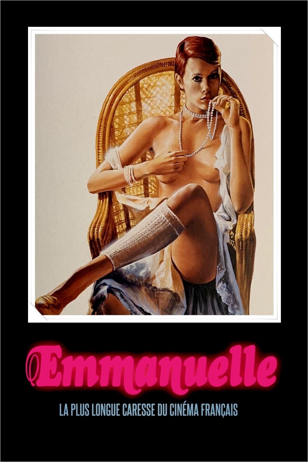 Poster de « Emmanuelle » : la plus longue caresse du cinéma français