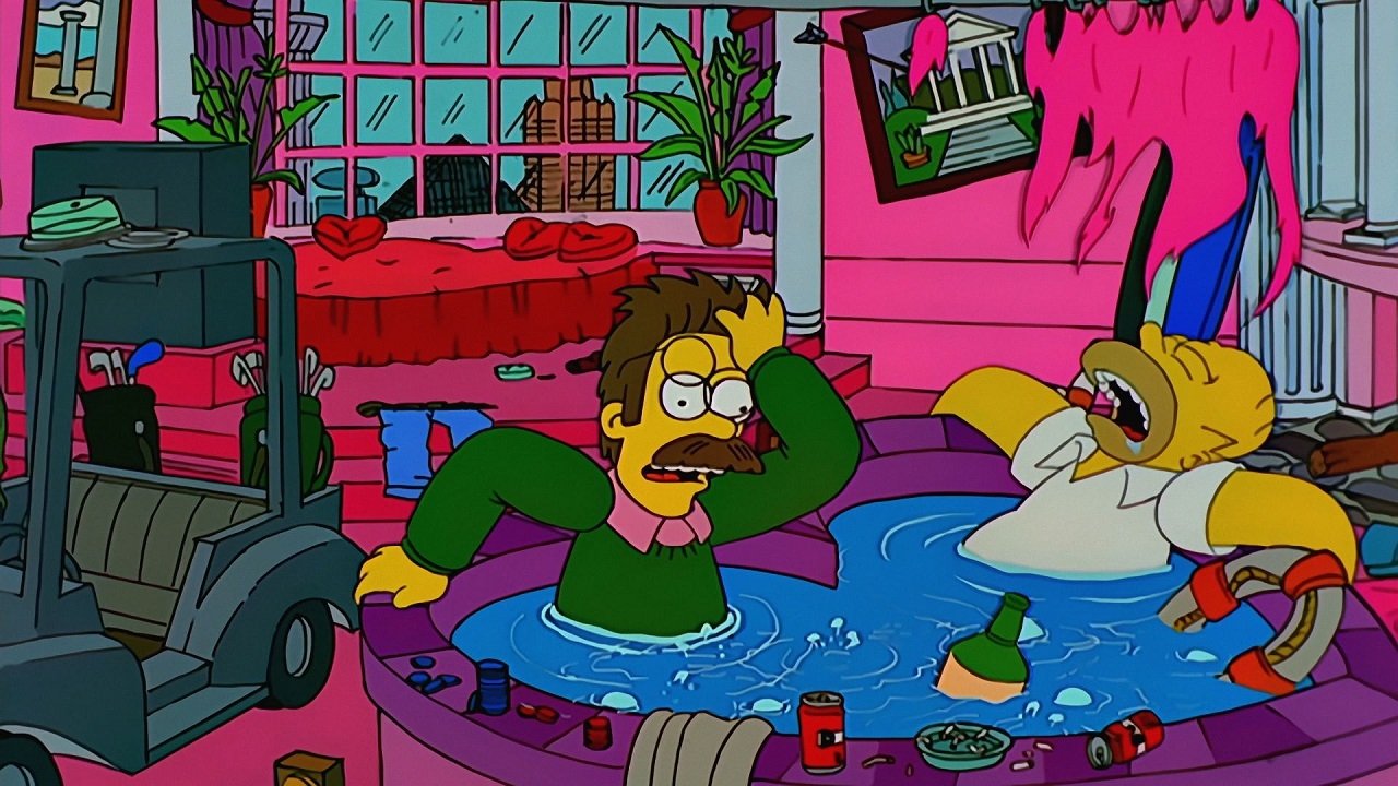 The Simpsons 10×10 – Viva Ned Flanders