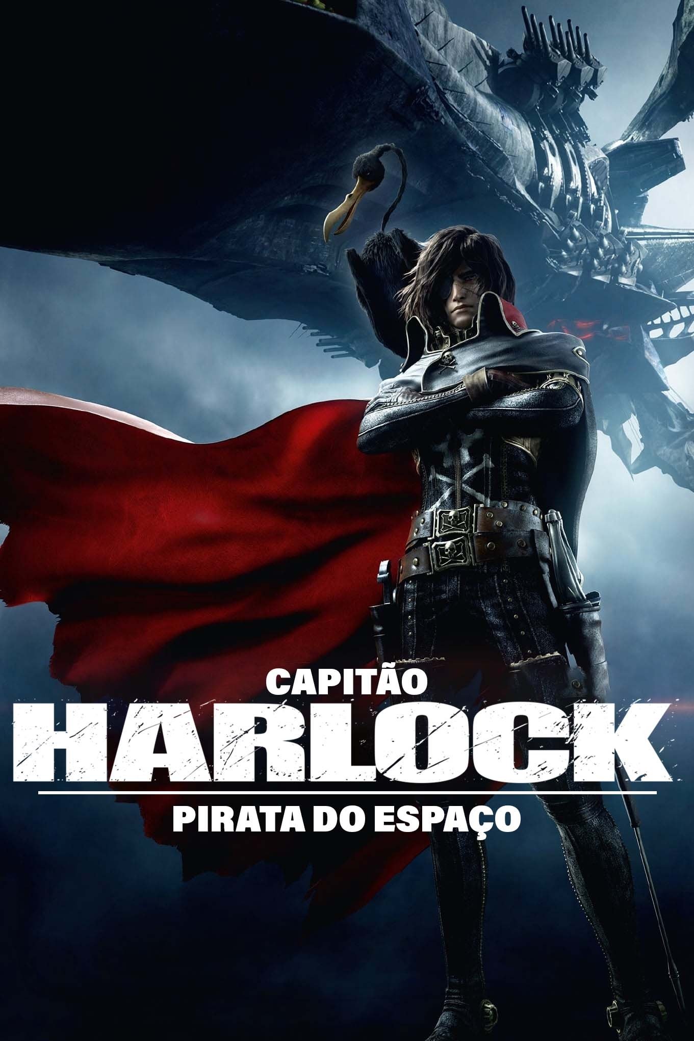 Poster de Capitão Harlock Pirata do Espaço