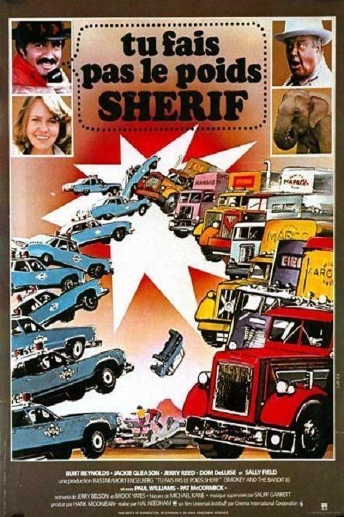 Affiche du film Tu fais pas le poids, Shérif !