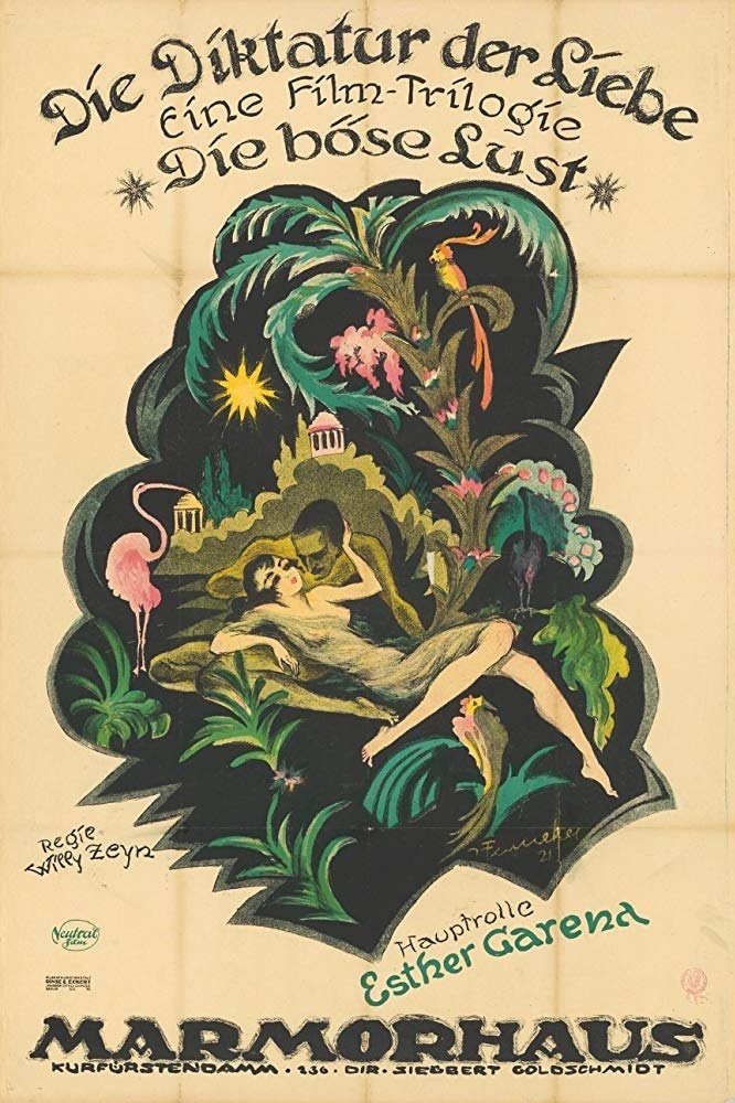 Poster de Die Diktatur der Liebe. 1. Die böse Lust