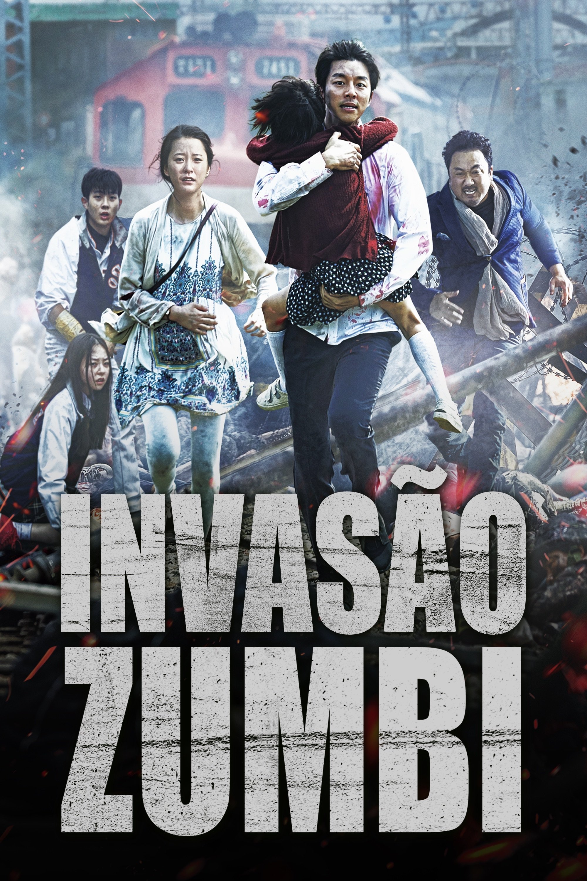Poster de Invasão Zumbi