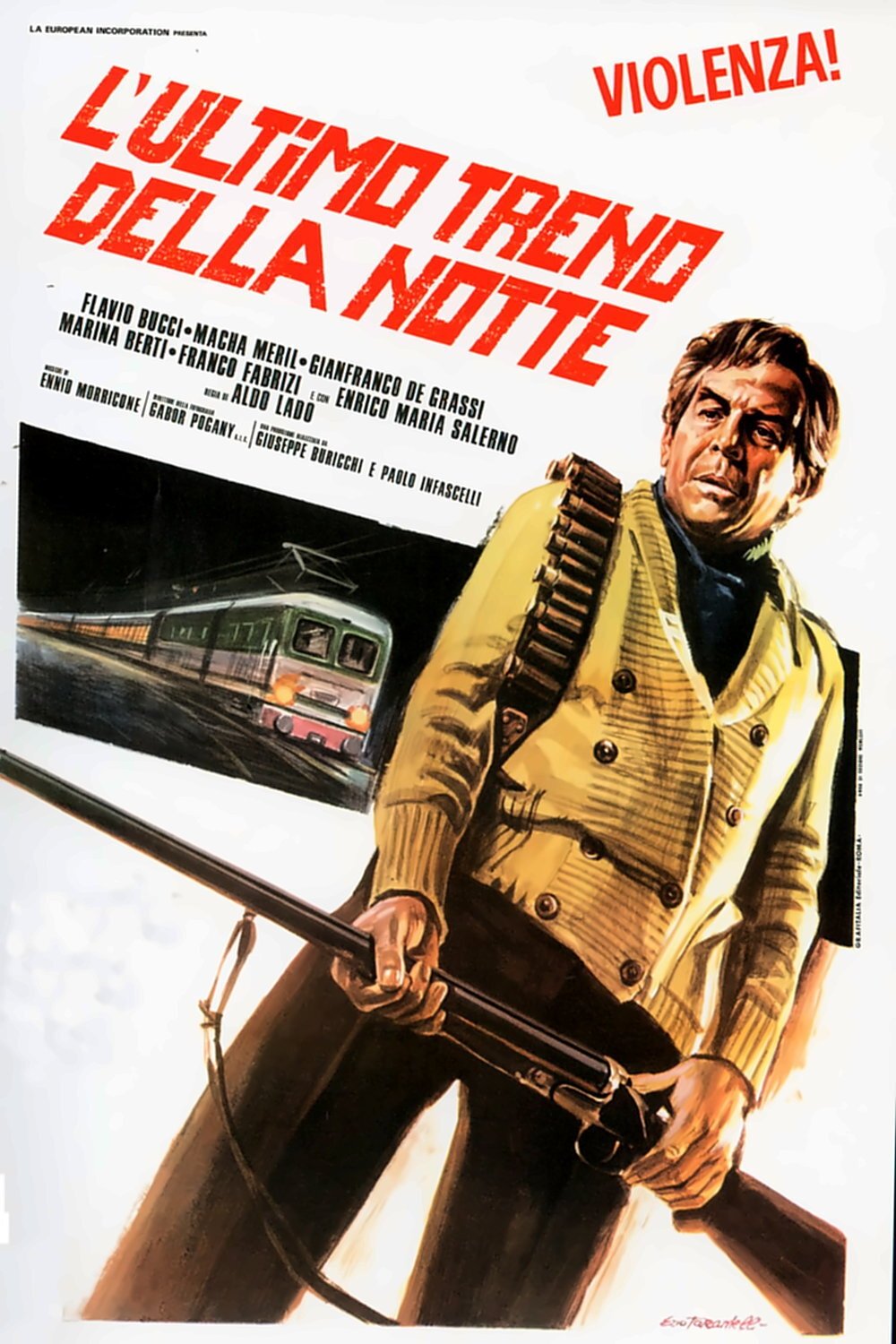 Poster de L'ultimo treno della notte