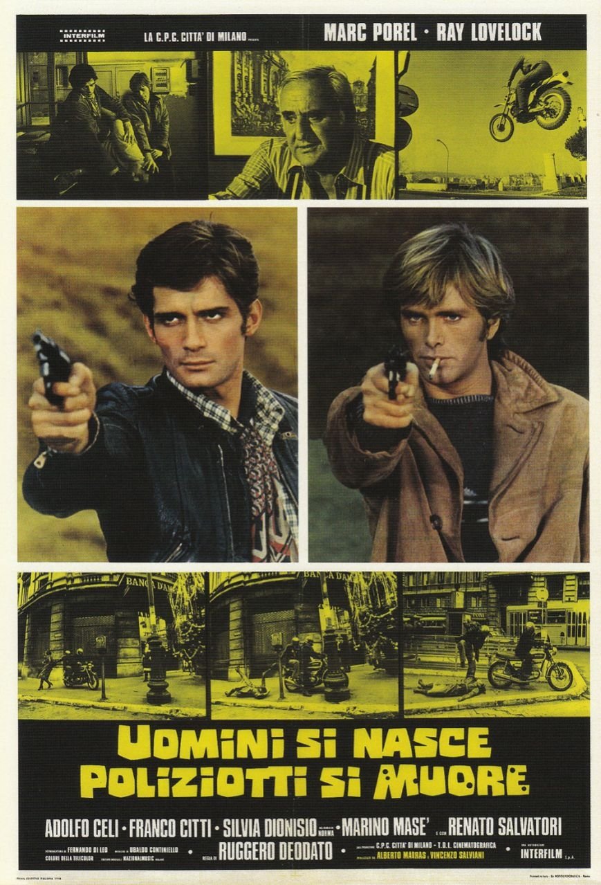 Poster de Uomini si nasce poliziotti si muore