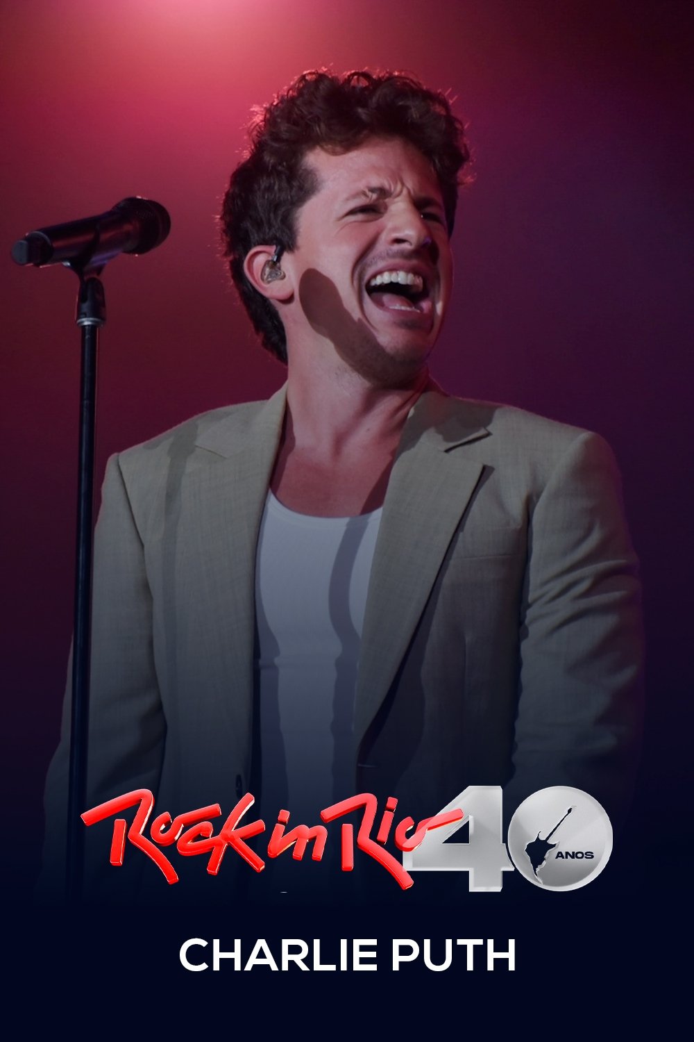 Poster de Charlie Puth: Rock in Rio 2024