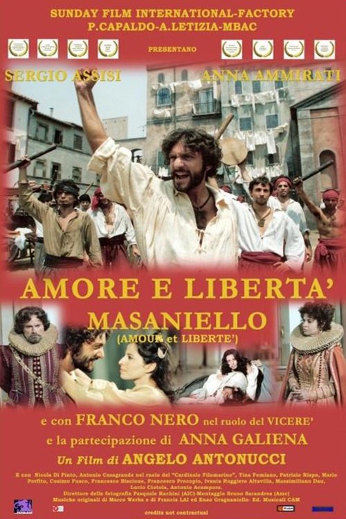 Affiche du film Amore e libertà - Masaniello