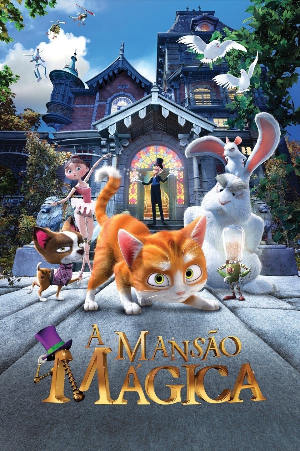 Poster de A Mansão Mágica