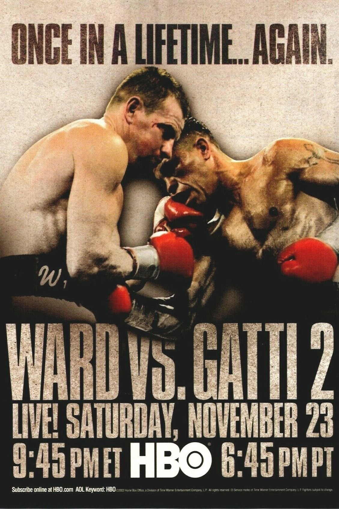 Poster de Arturo Gatti vs. Micky Ward II