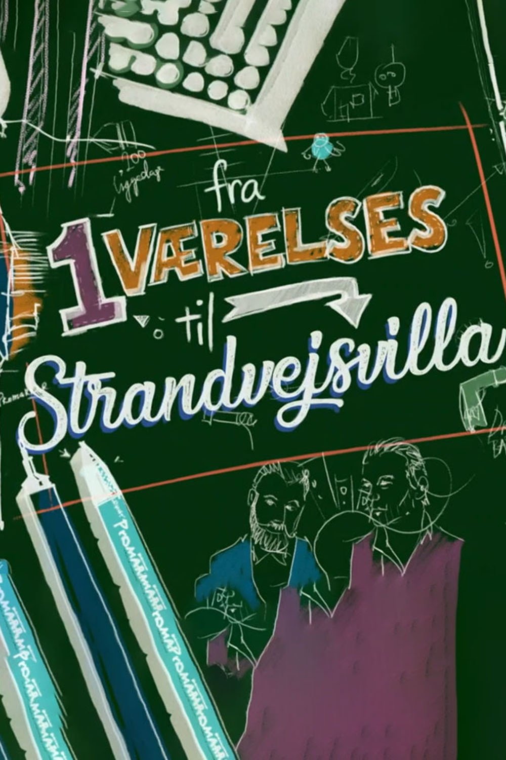 Poster de Fra 1-værelses til Strandvejsvilla