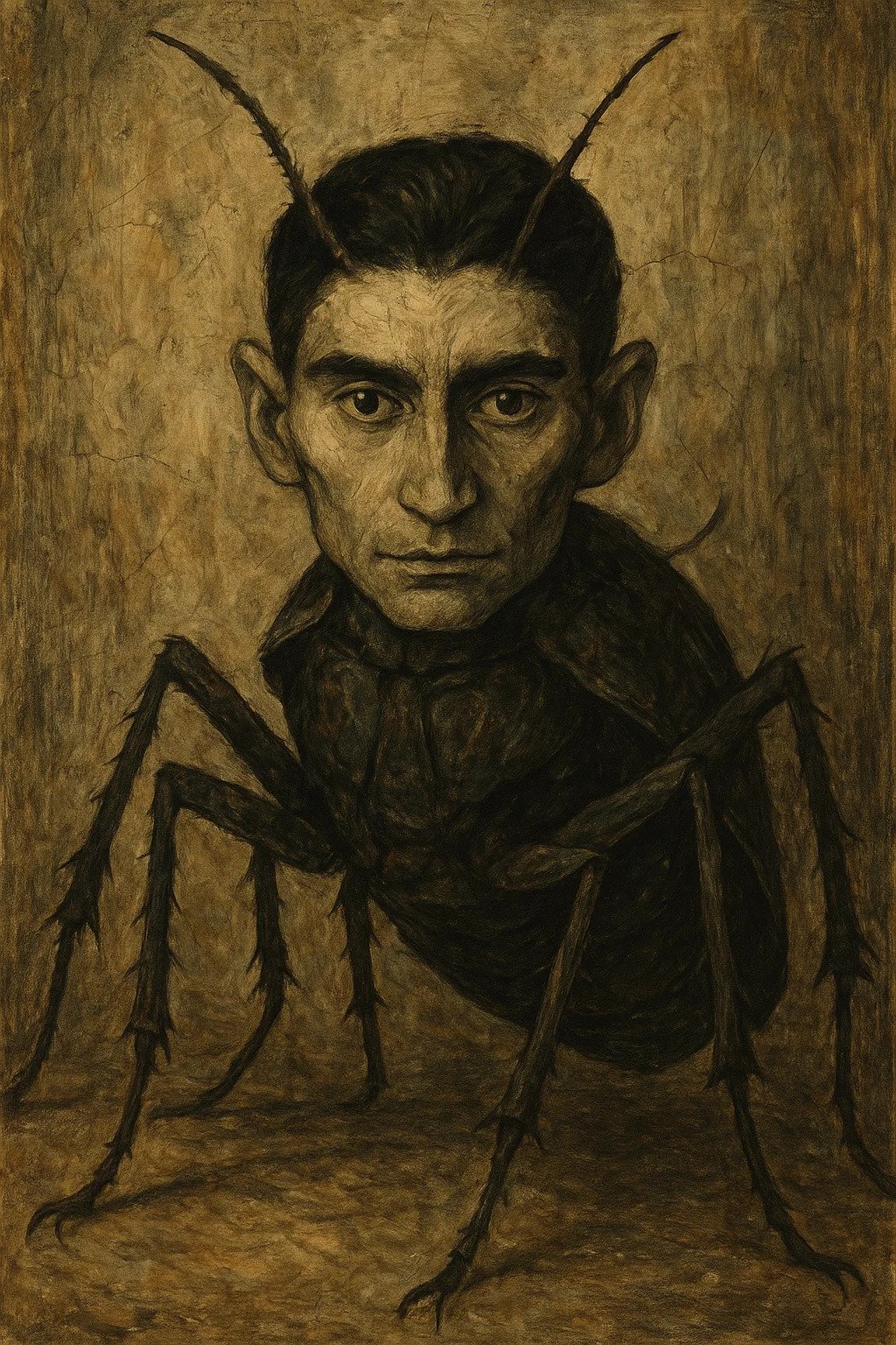 Poster de how gregor samsa became a bug (canonised)