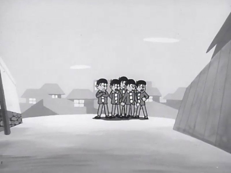 Osomatsu-kun Gets Adopted / Chibita the Invisible Man