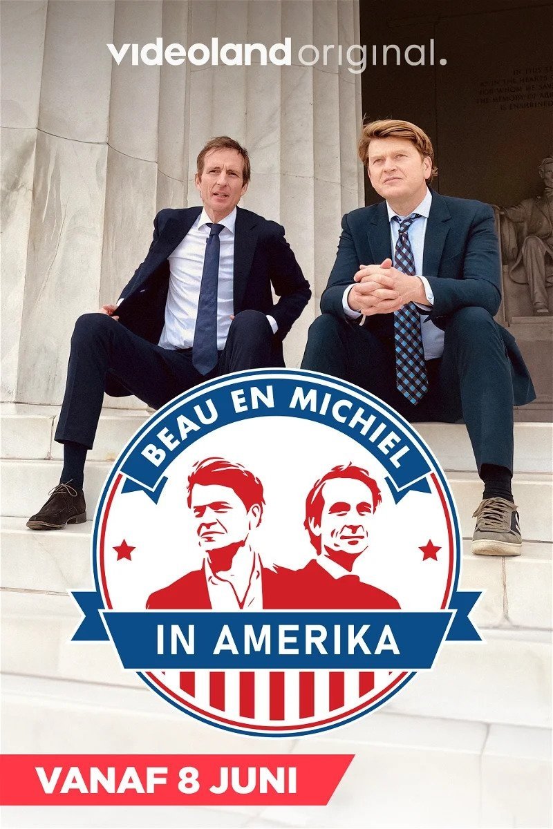 Poster de Beau en Michiel in Amerika