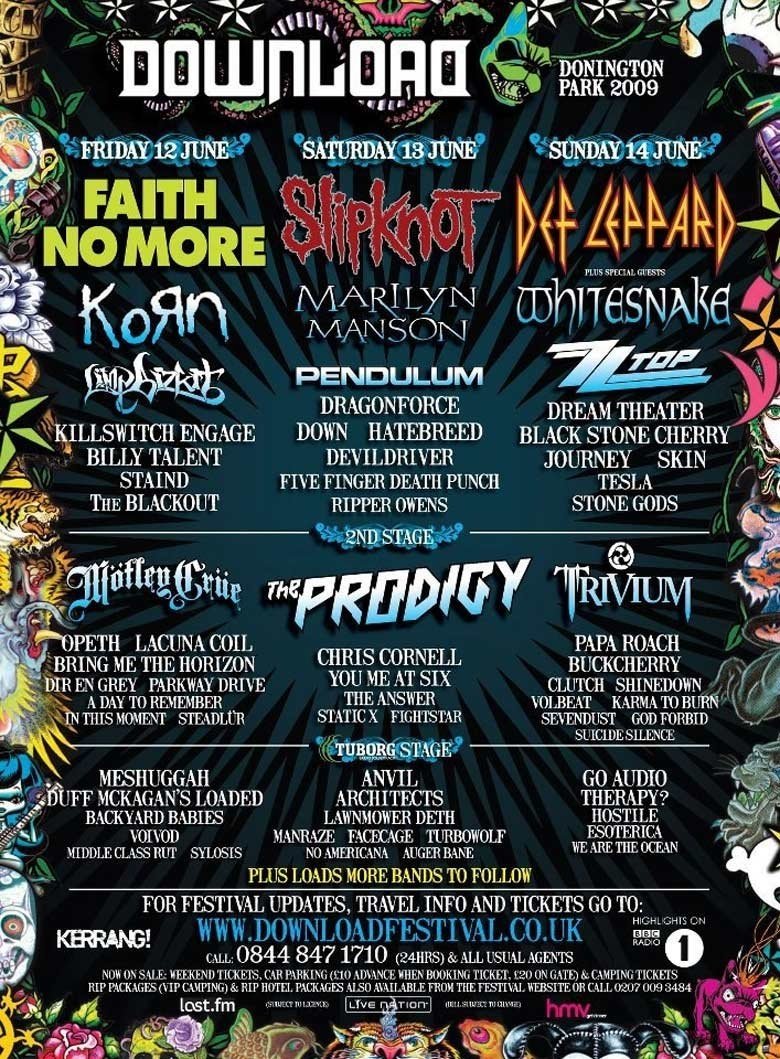 Poster de Slipknot: Live At Download 2009