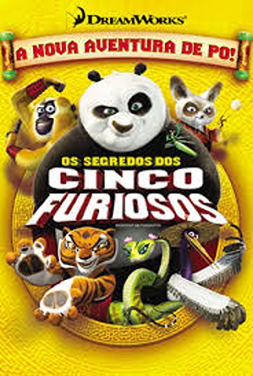 Poster de Kung Fu Panda: Os Segredos dos Cinco Furiosos