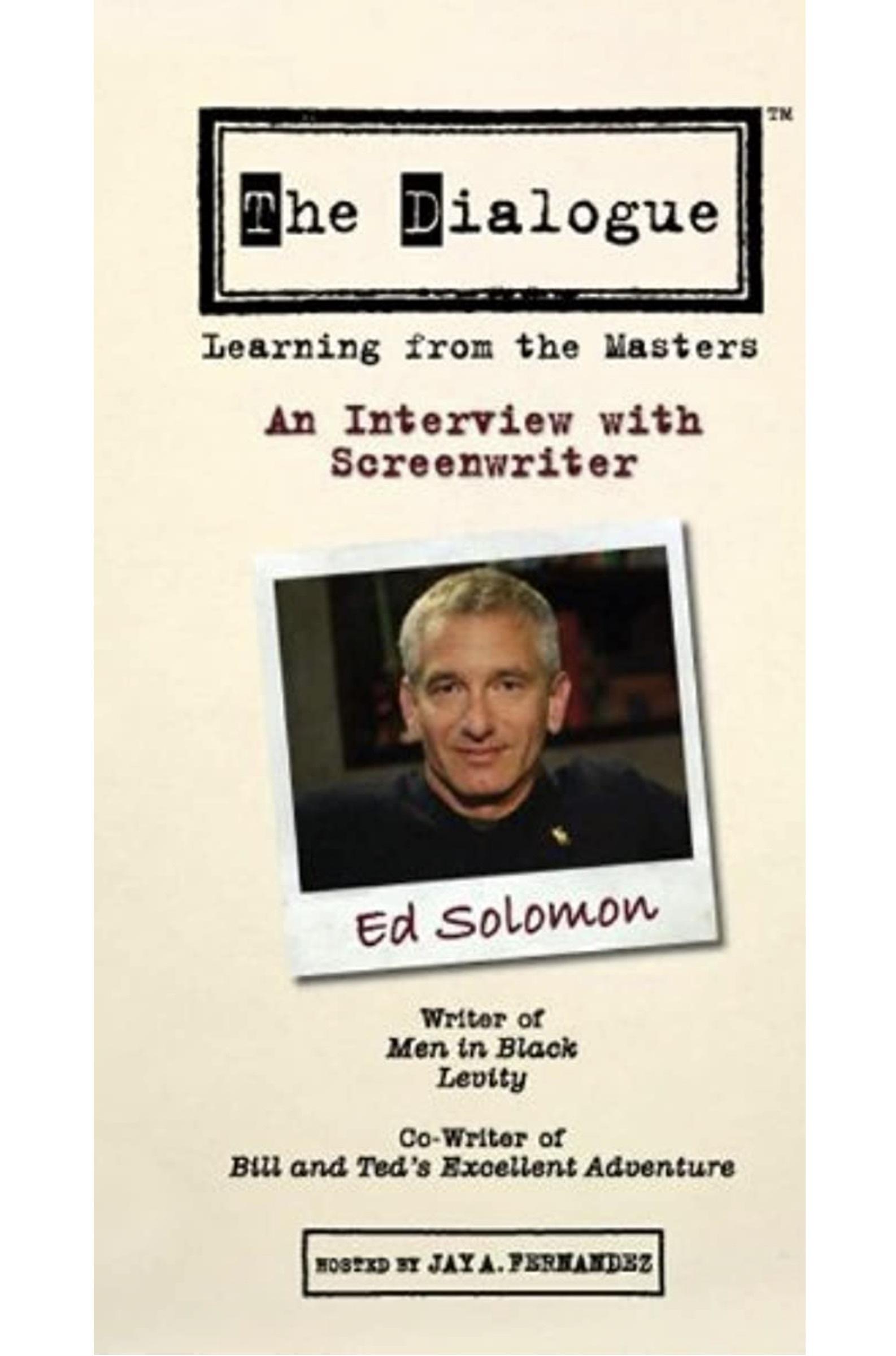 Poster de The Dialogue: An Interview with Screenwriter Ed Solomon