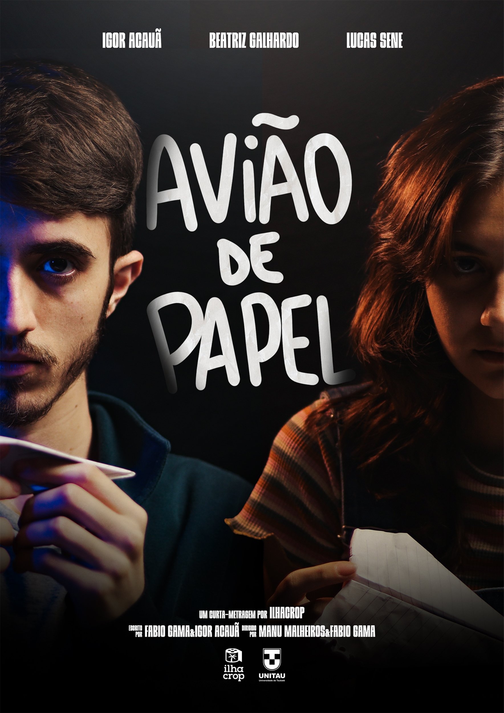 Poster de Avião de Papel