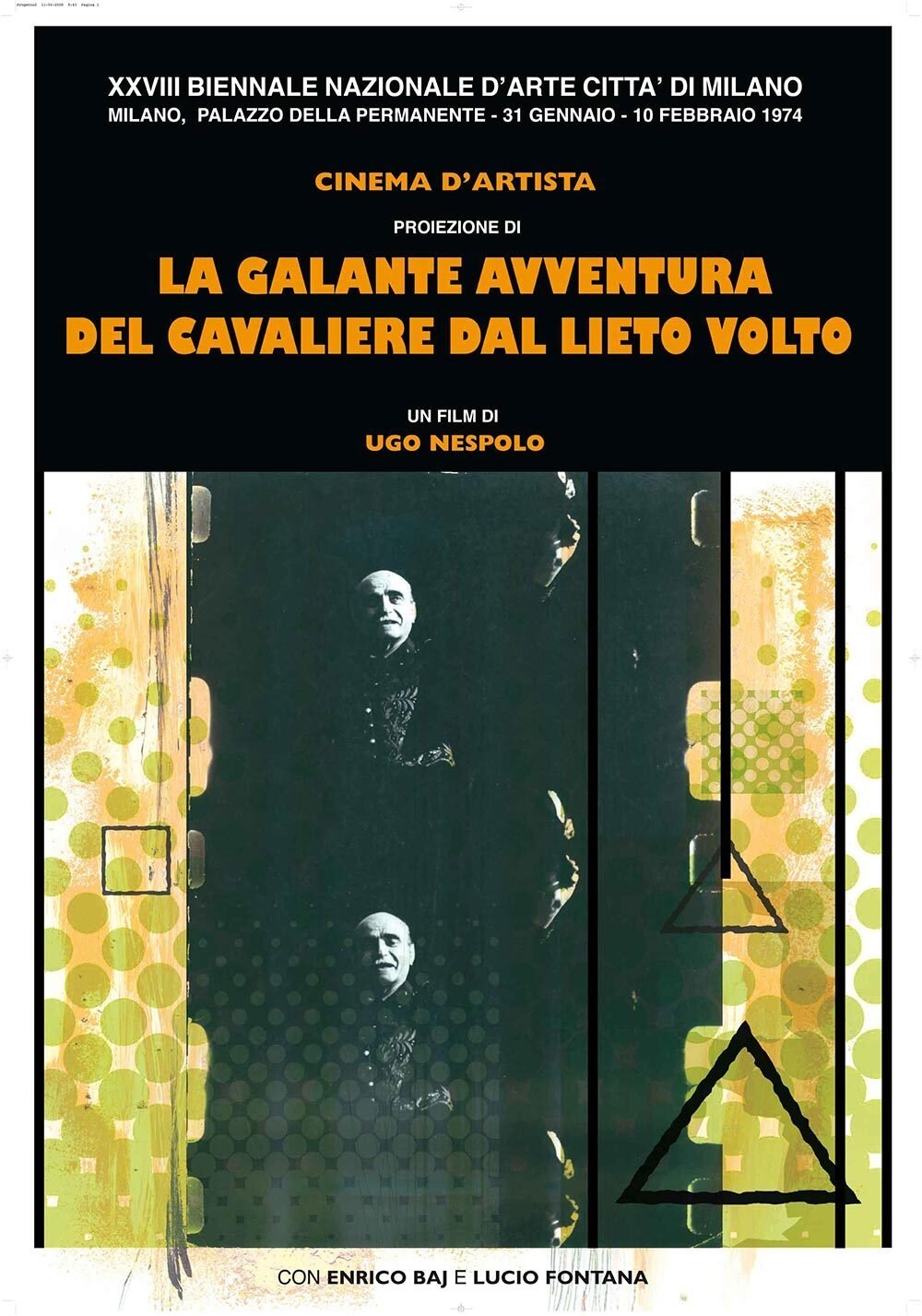 Poster de La galante avventura del cavaliere dal lieto volto