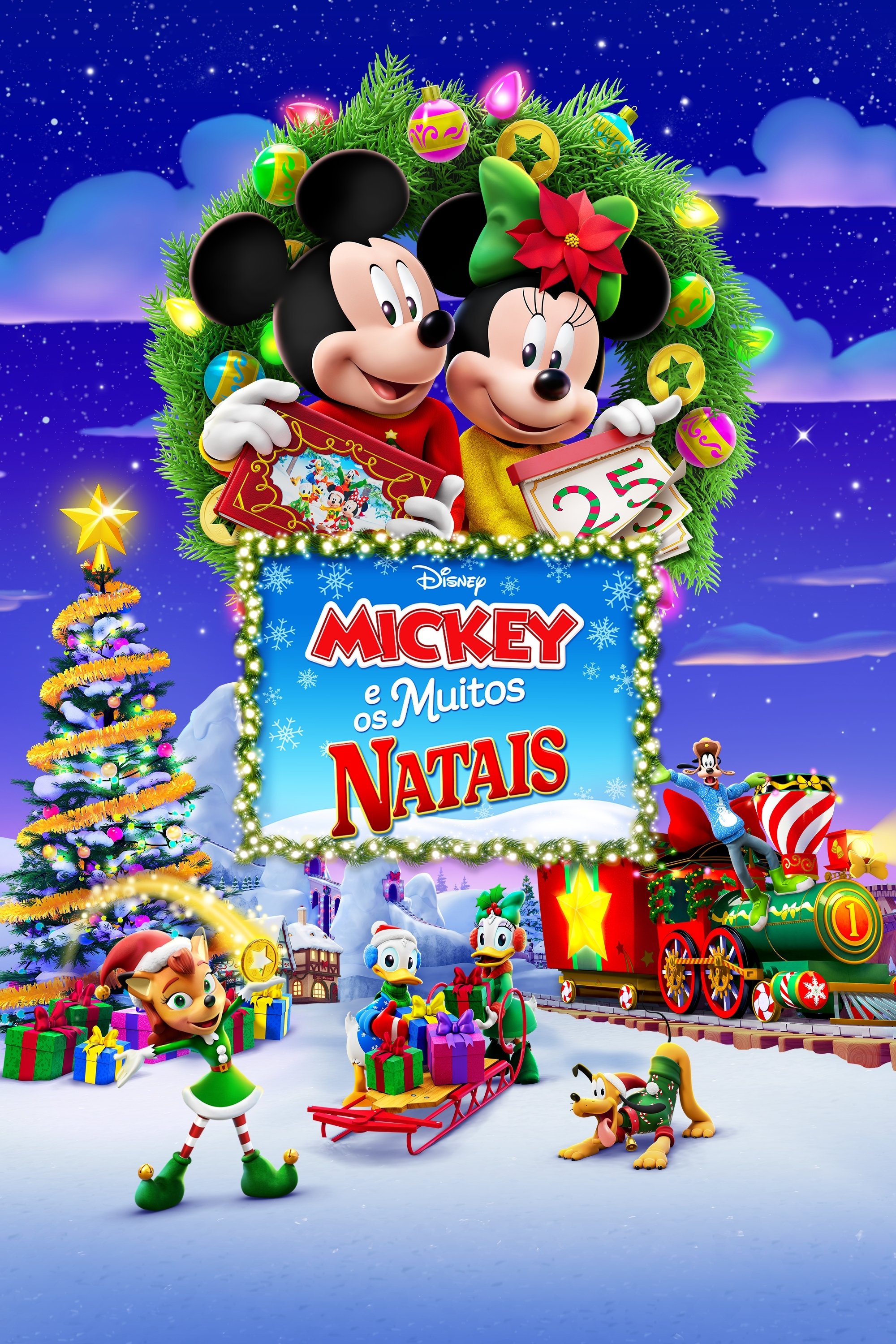 Poster de Mickey e os Muitos Natais