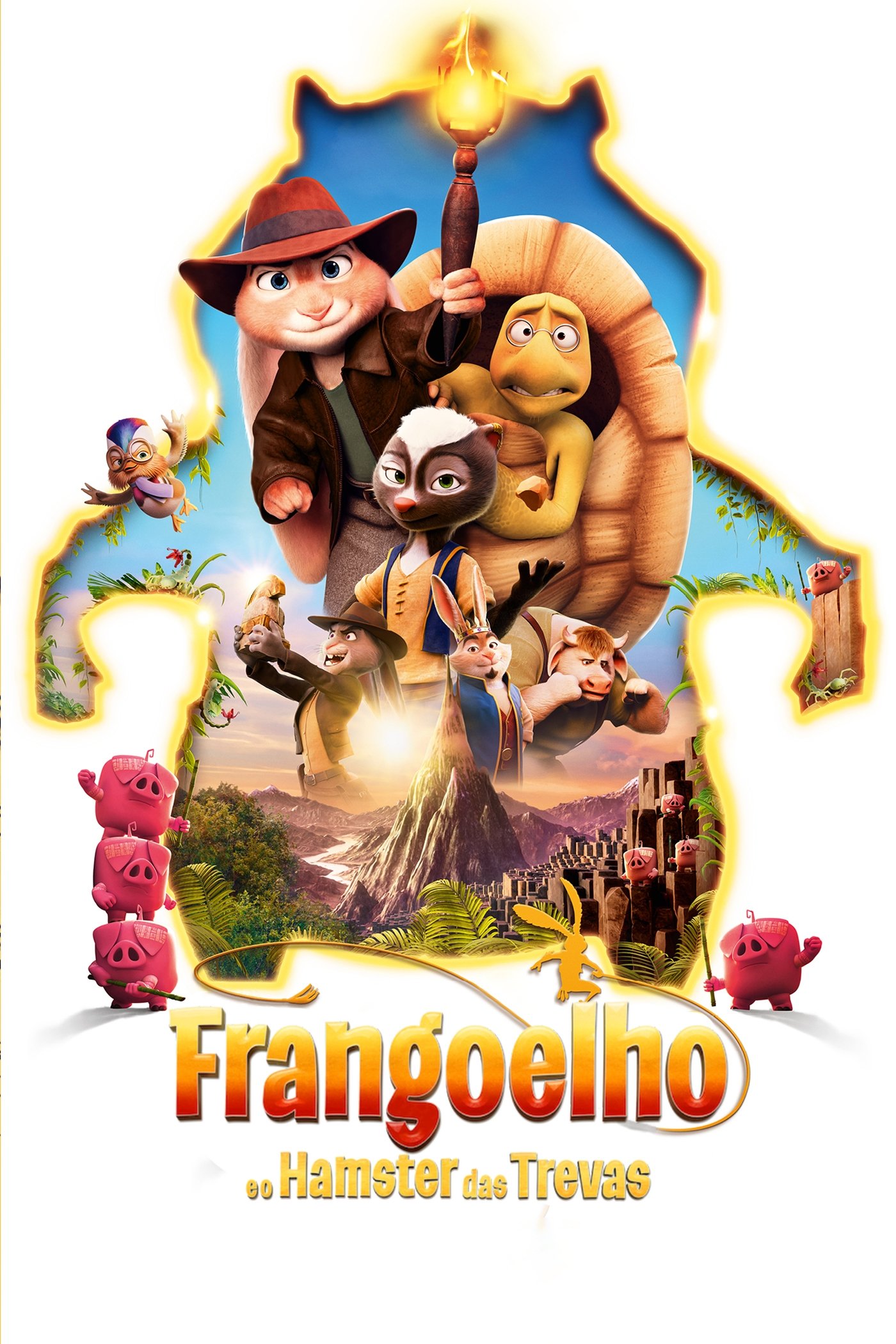 Poster de Frangoelho e o Hamster das Trevas