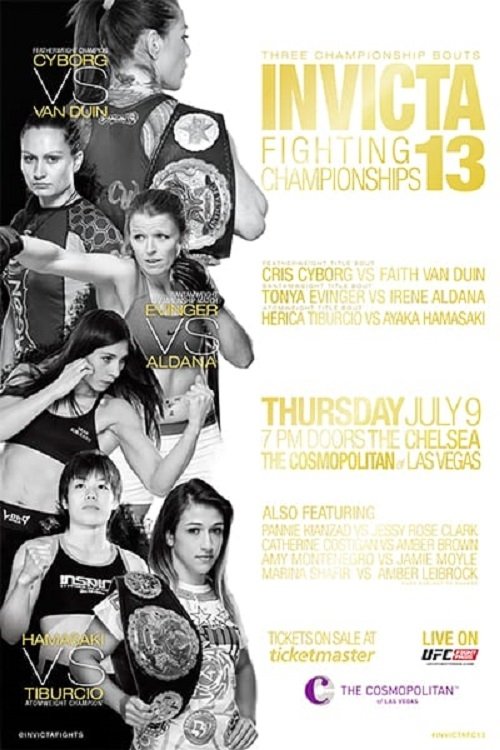 Affiche du film Invicta FC 13: Cyborg vs. Van Duin