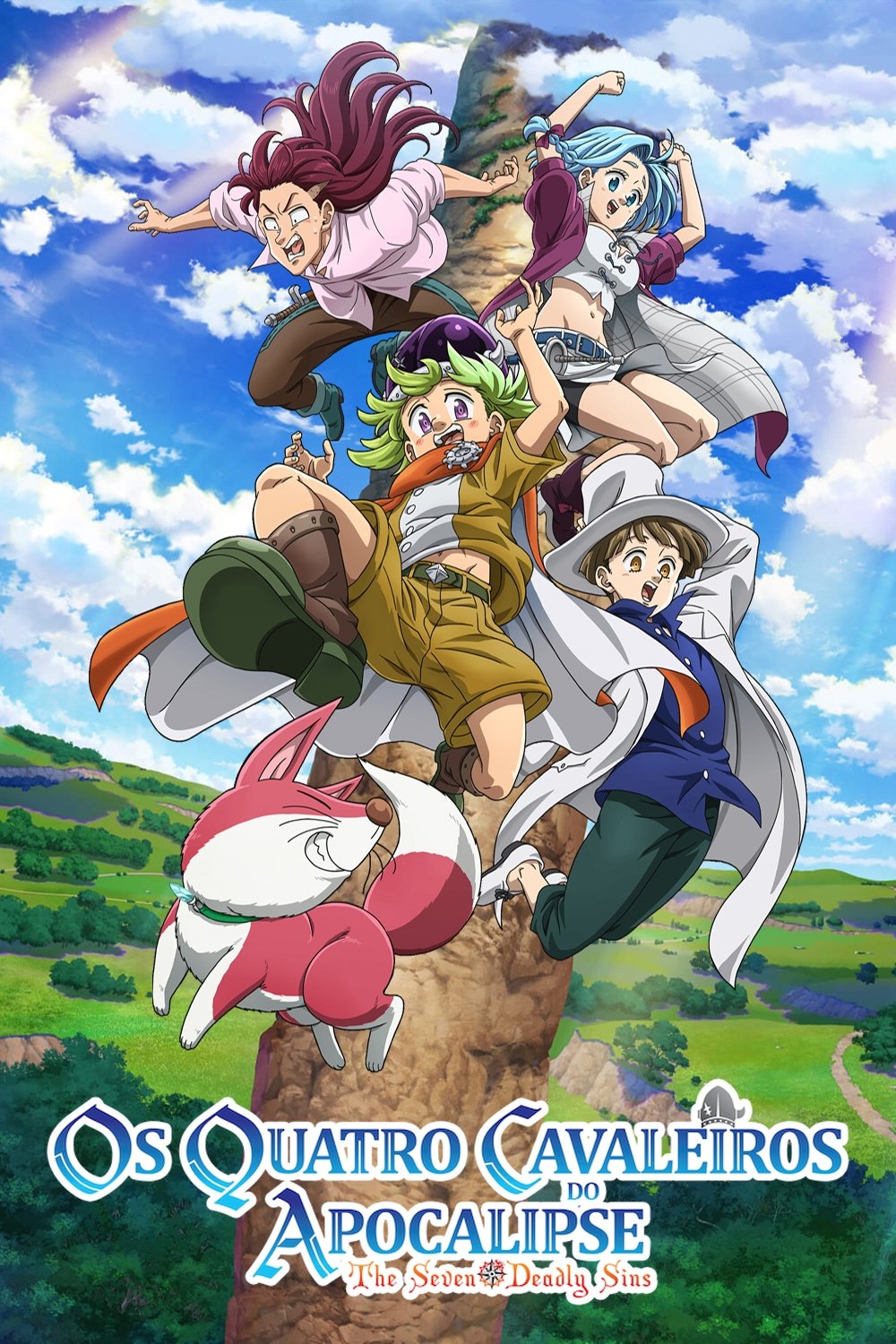 Poster de The Seven Deadly Sins: Os Quatro Cavaleiros do Apocalipse
