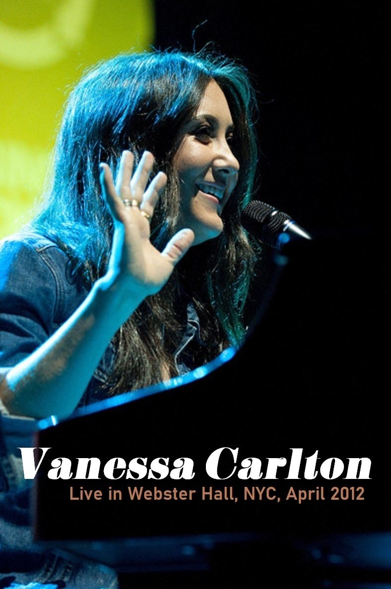 Poster de Vanessa Carlton - Webster Hall NYC