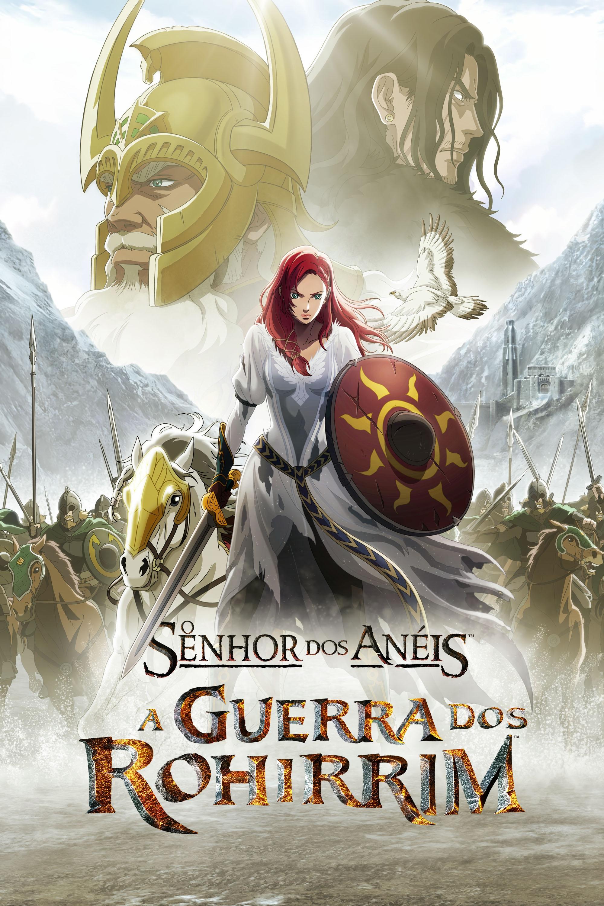 Poster de O Senhor dos Anéis: A Guerra dos Rohirrim