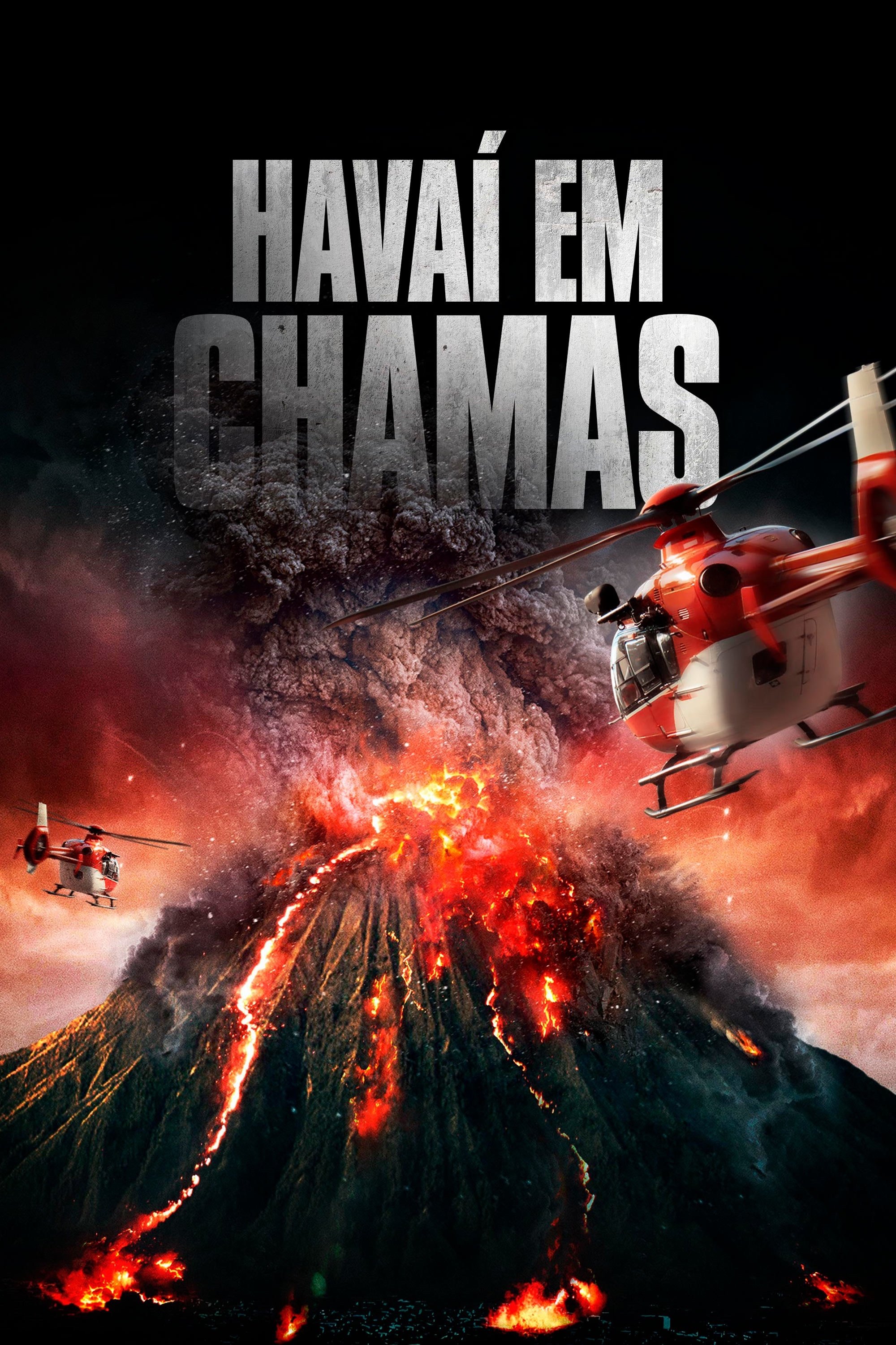 Poster de Havaí em Chamas