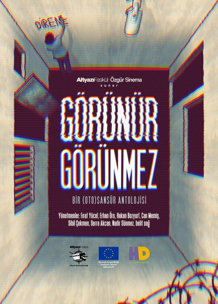 Poster de Görünür Görünmez: Bir (Oto)sansür Antolojisi