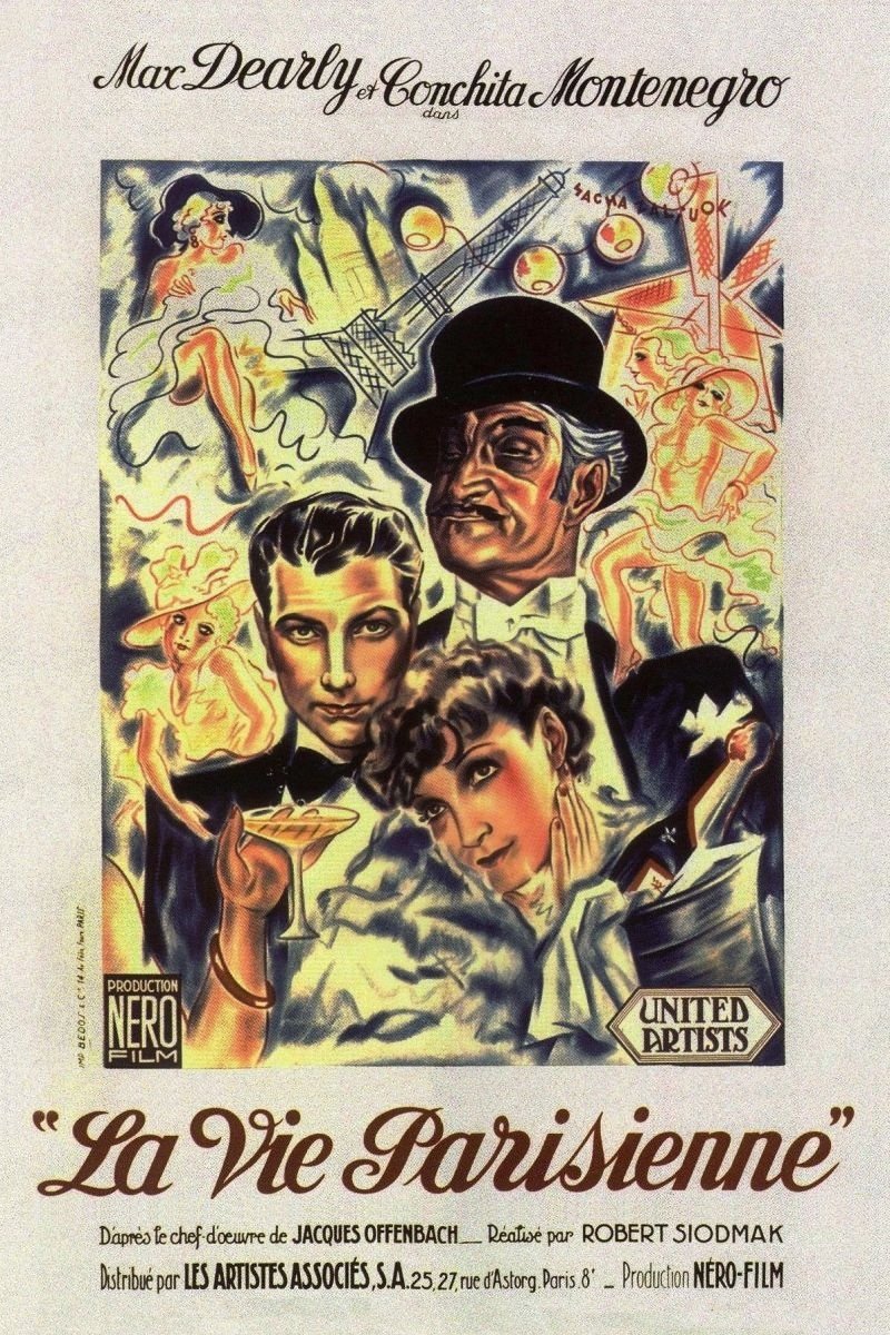 Poster de Vida Parisiense
