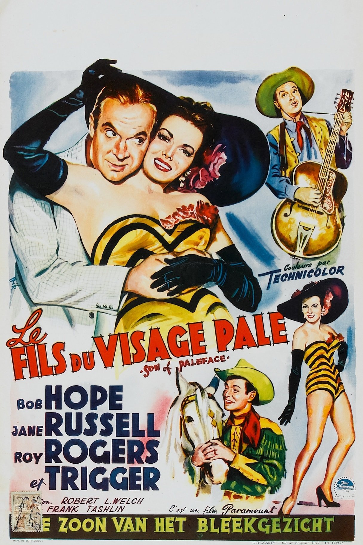 Affiche du film Le Fils de visage pâle