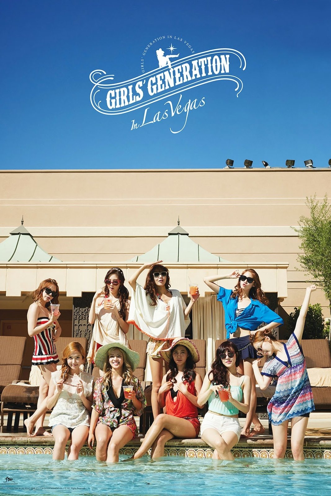 Poster de Girls' Generation in Las Vegas