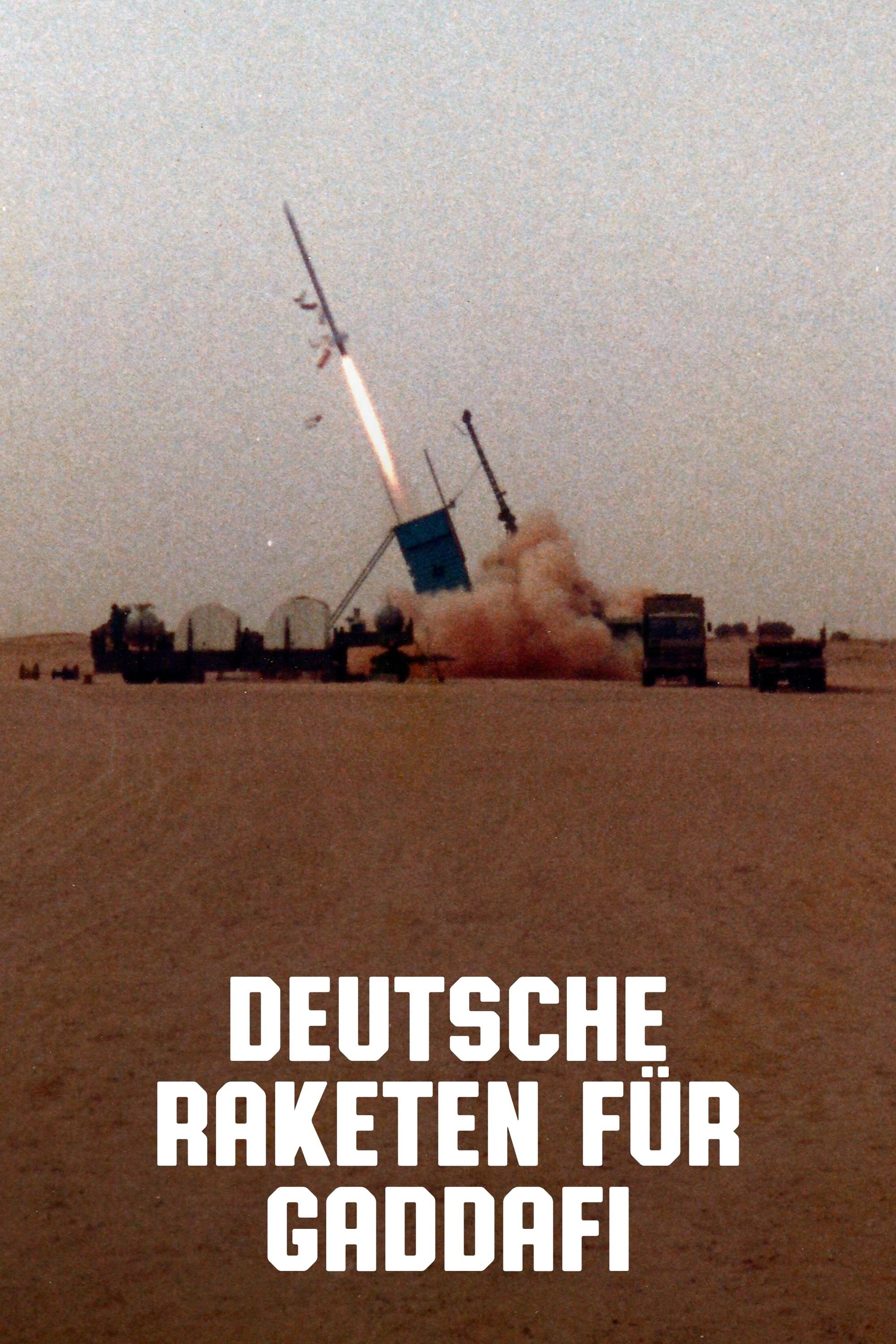 Poster de Deutsche Raketen für Gaddafi