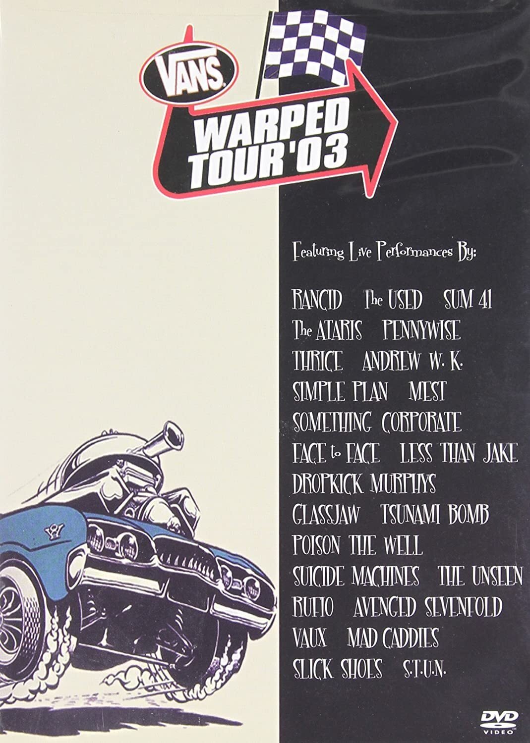 Poster de Vans Warped Tour 2003
