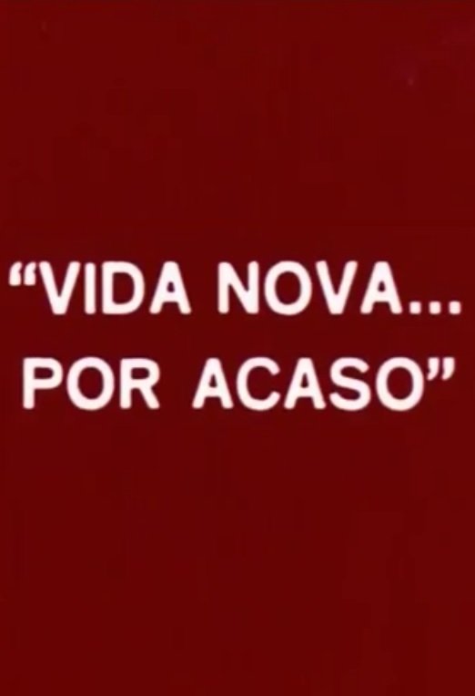 Poster de Vida Nova... Por Acaso