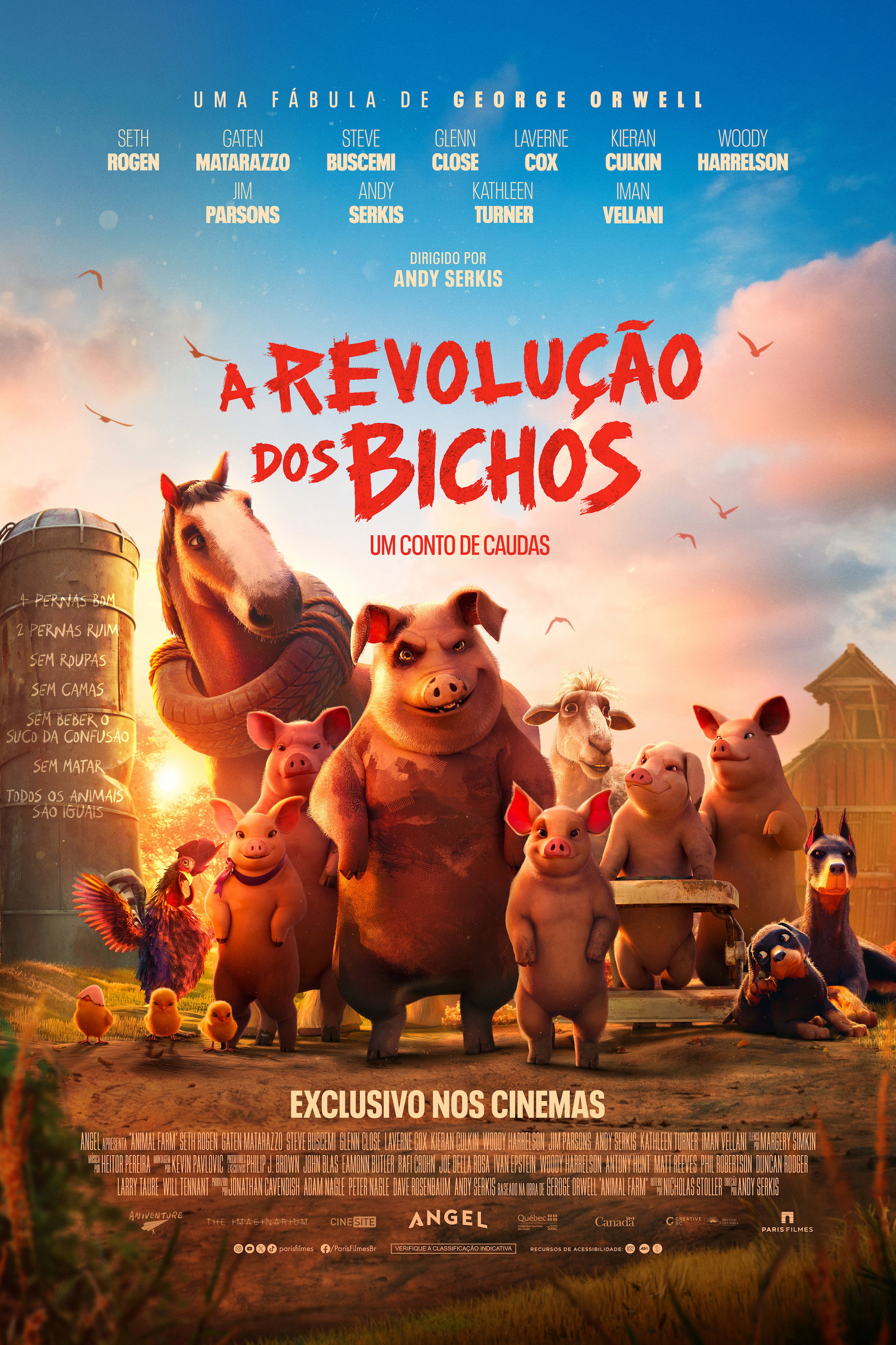 Poster de A Revolução dos Bichos