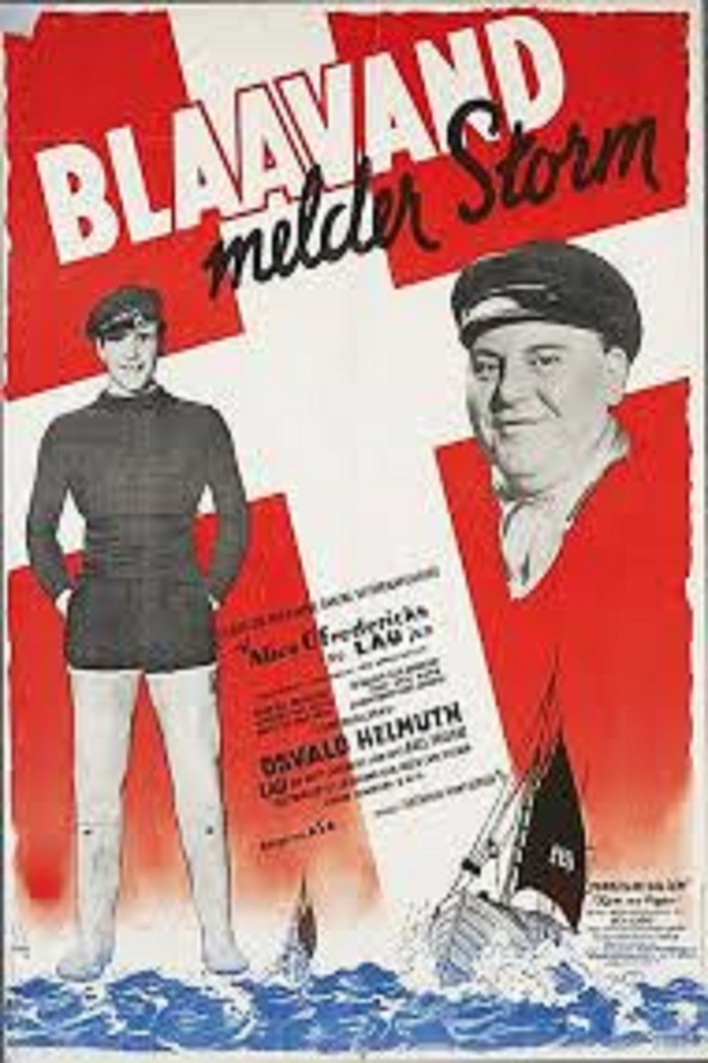 Blaavand melder storm Poster