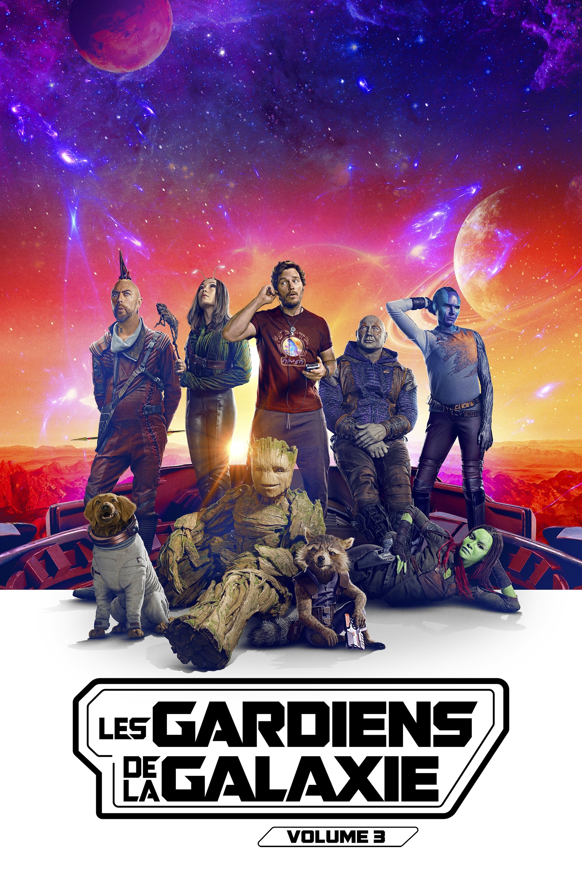 Affiche du film Guardians of the Galaxy Vol. 3