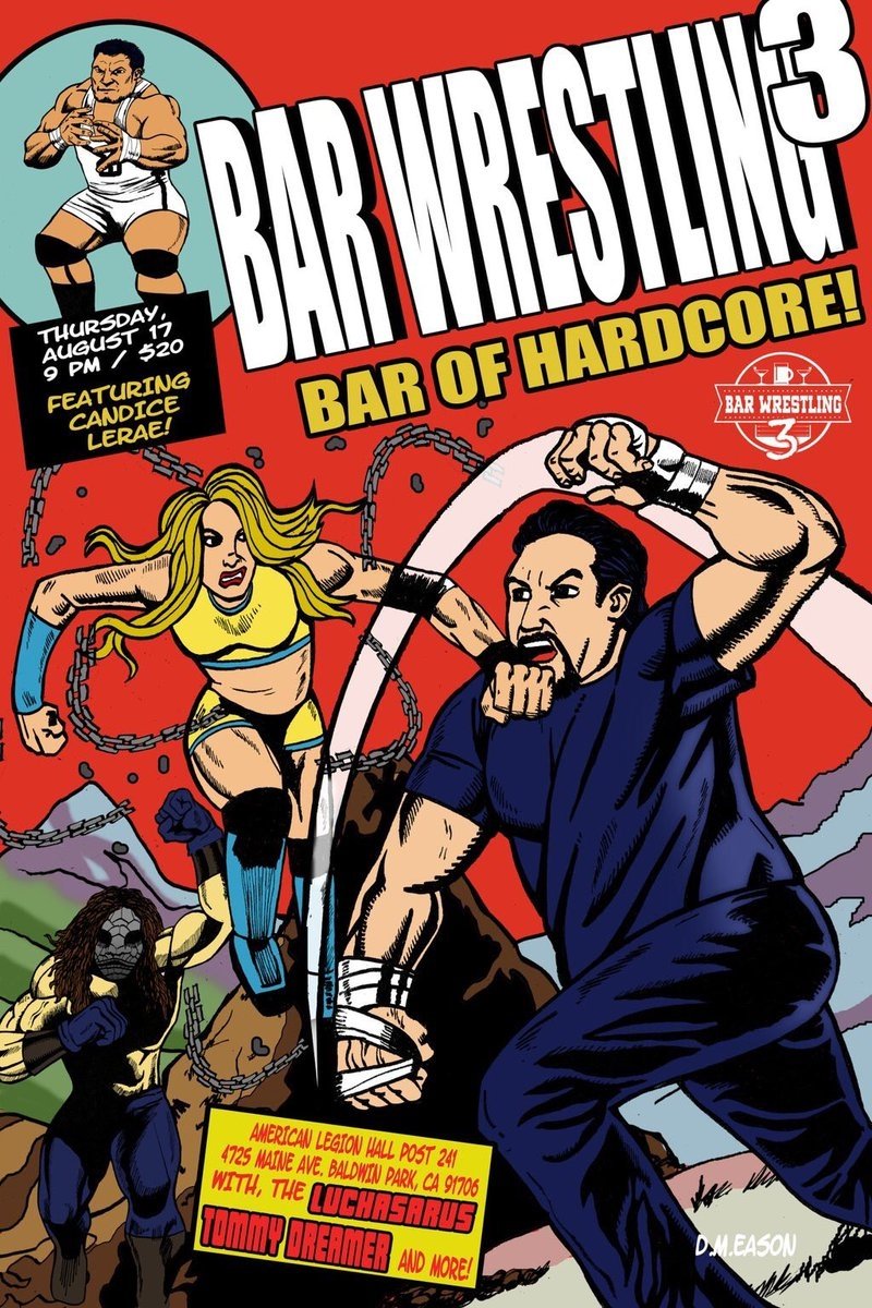 Affiche du film Bar Wrestling 3: Bar Of Hardcore