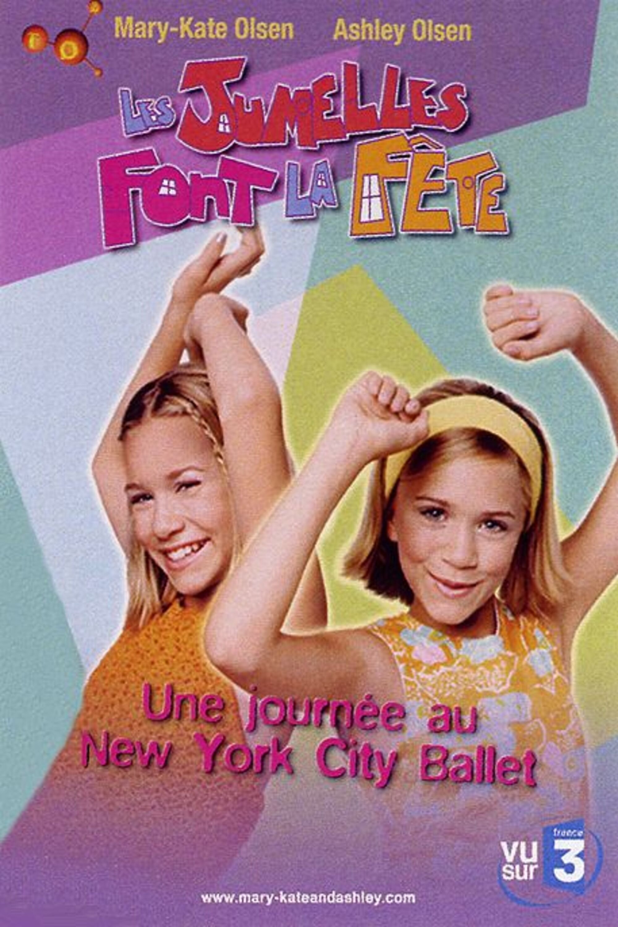 Poster de les jumelles font la fête : une journée au new york city ballet