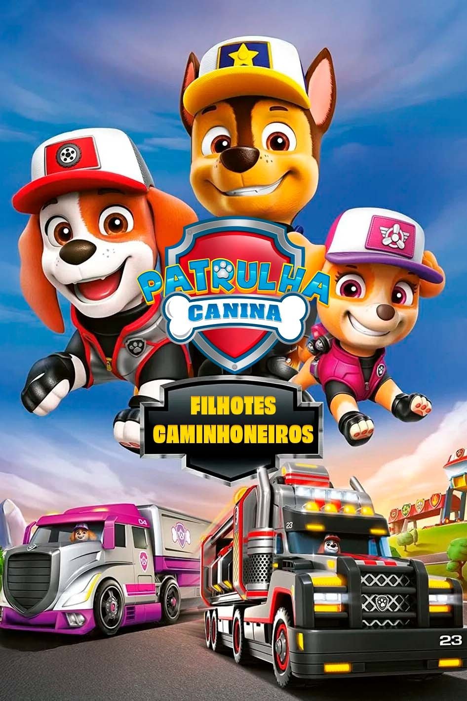 Poster de Patrulha Canina: Filhotes Caminhoneiros