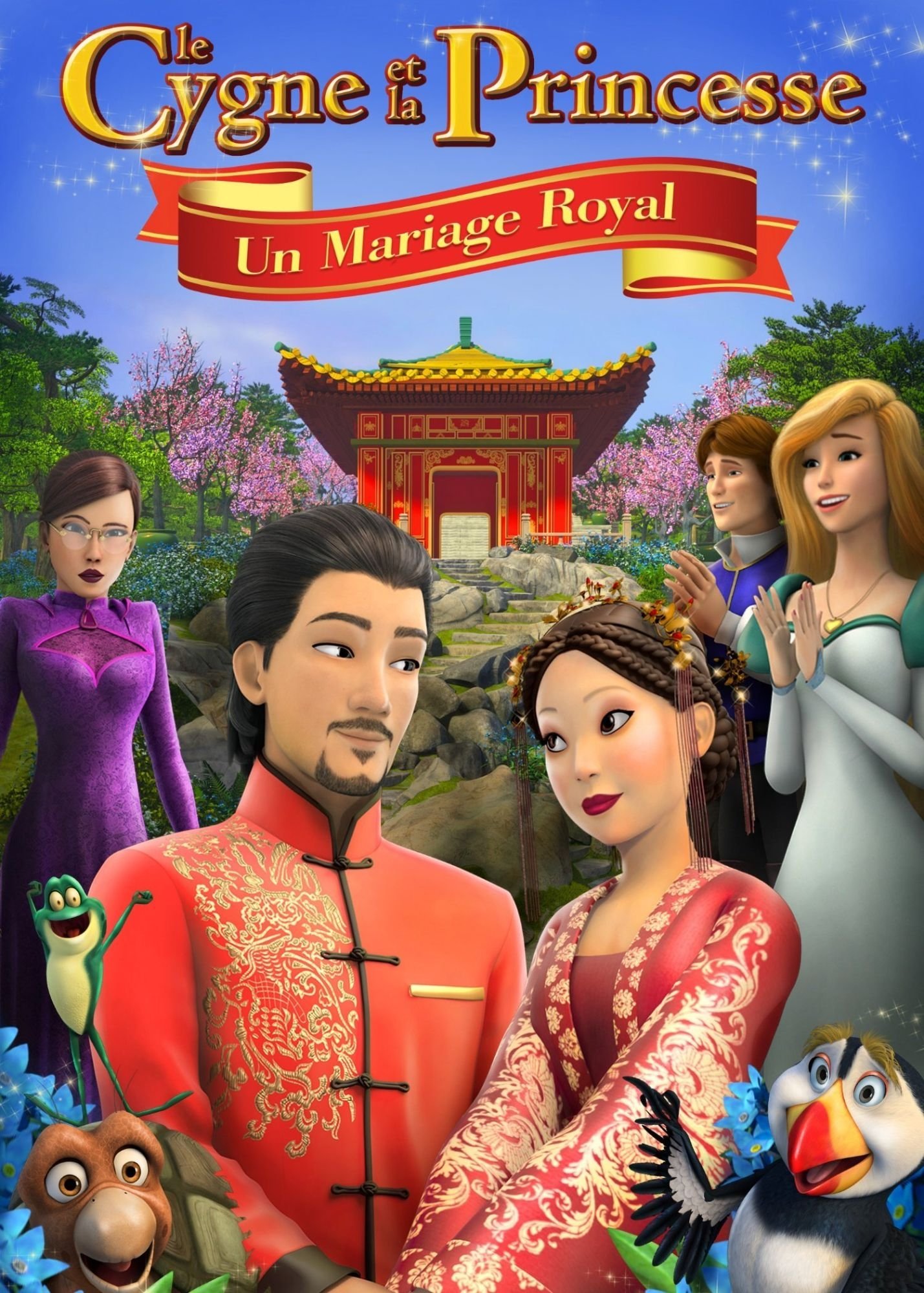 Affiche du film Le Cygne et la Princesse: un mariage royal