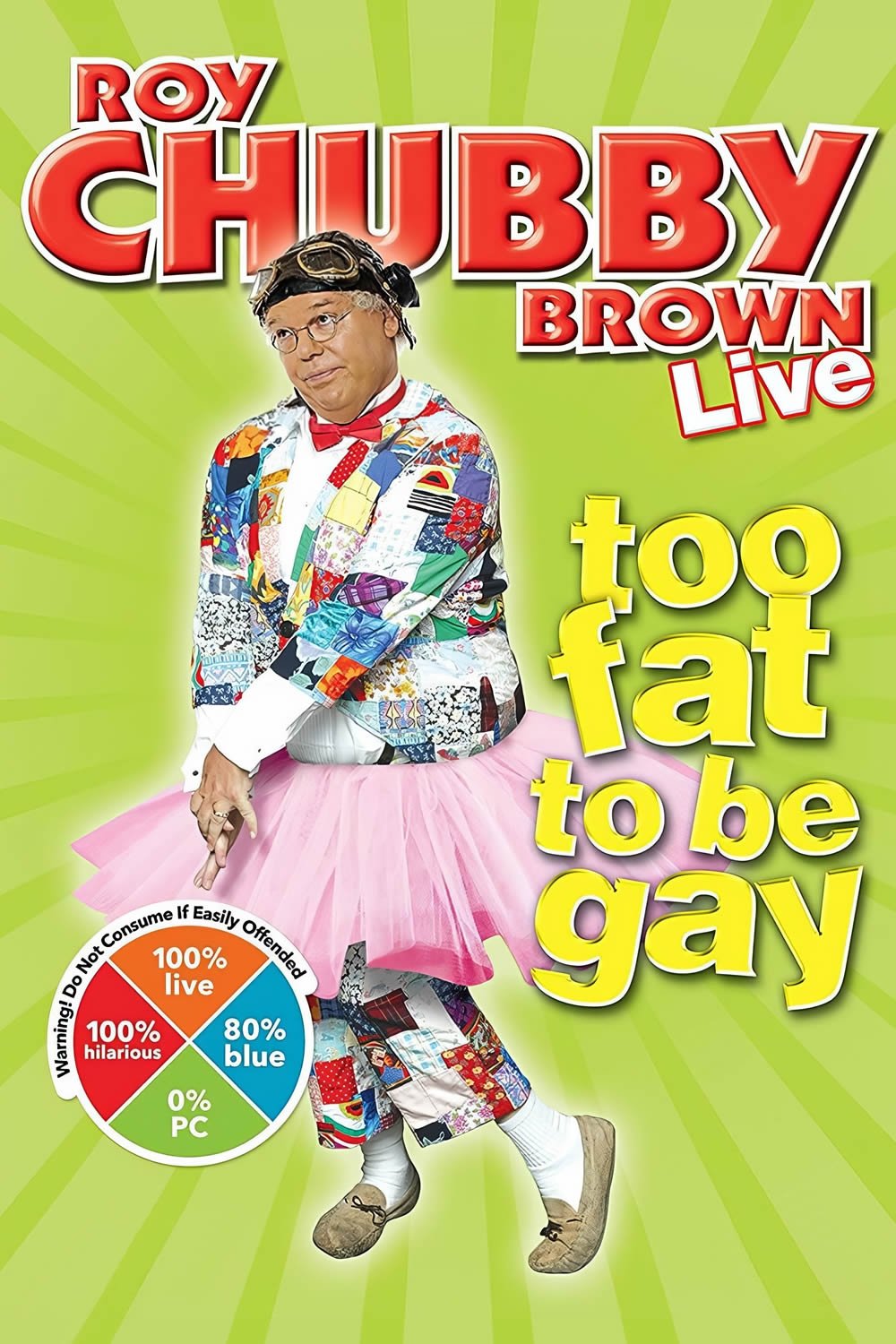 Poster de Roy Chubby Brown: Too Fat To Be Gay