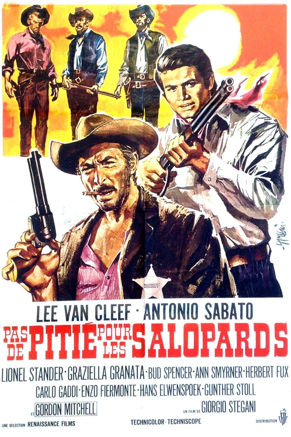 Affiche du film Pas de pitié pour les salopards
