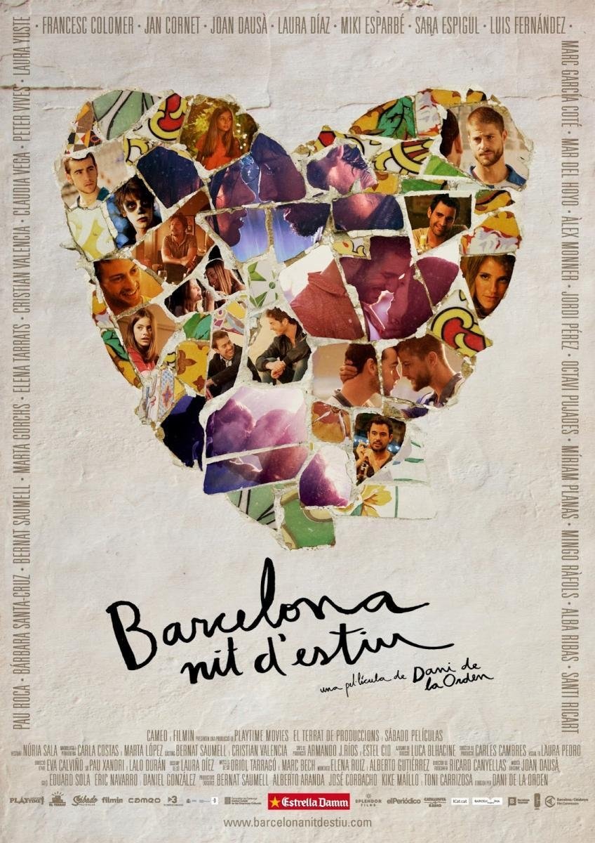 Poster de Noite de Verão em Barcelona