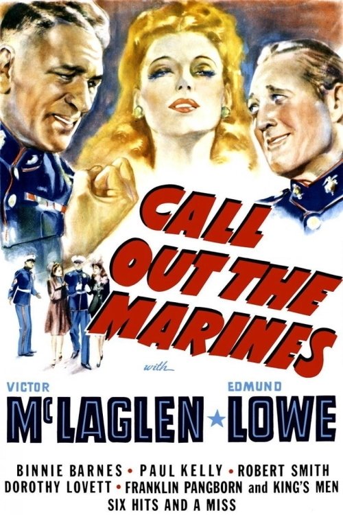 Call Out the Marines Poster