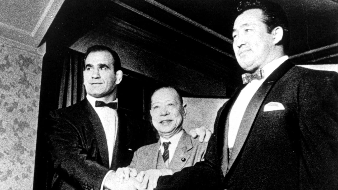 ルー・テーズ対力道山 世界選手権争奪戦