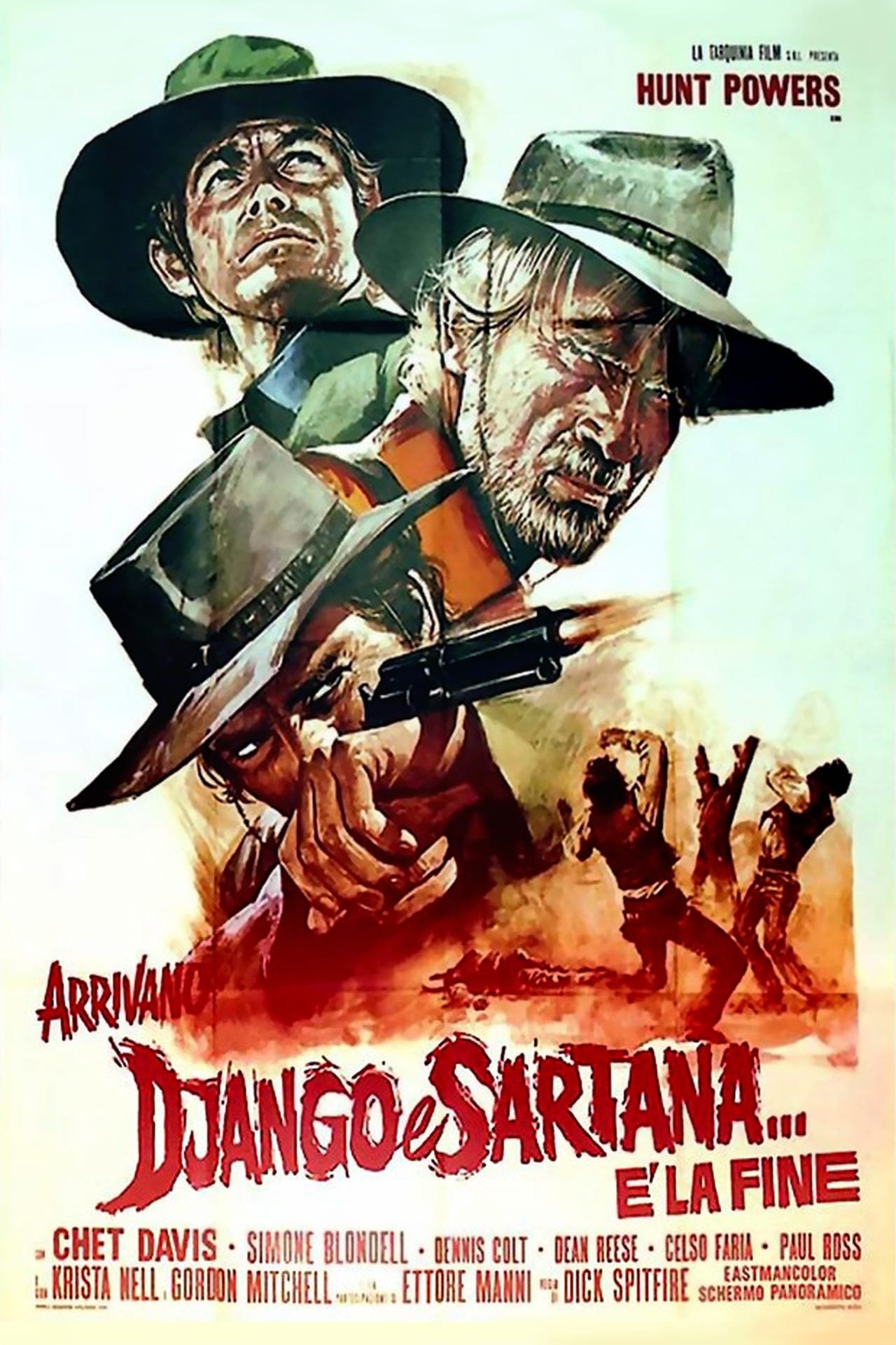 Poster de Django e Sartana no Dia da Vingança