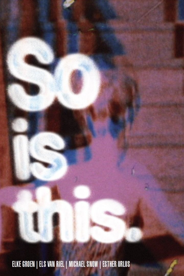 Poster de So Is This