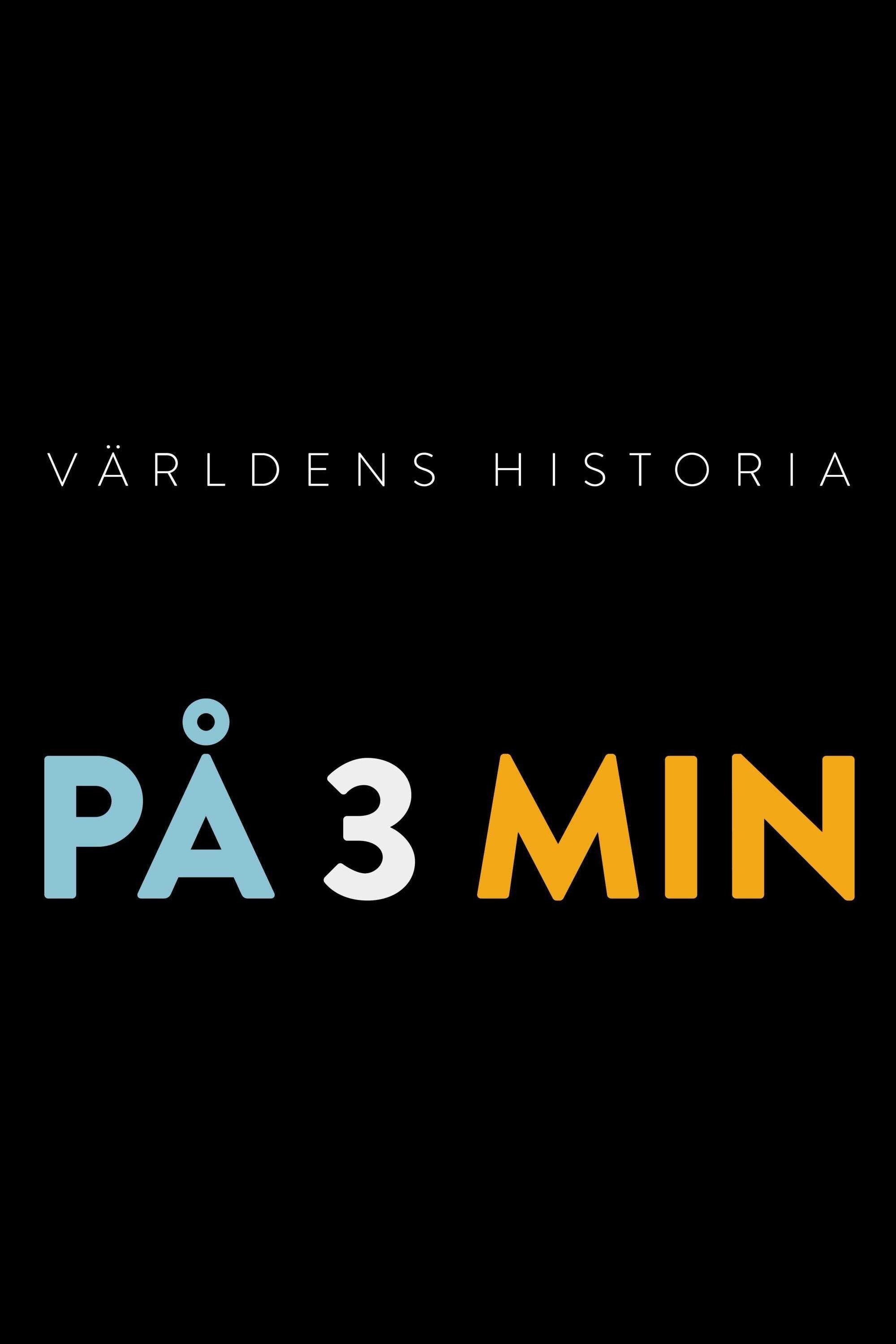 Poster de Världens historia på tre minuter